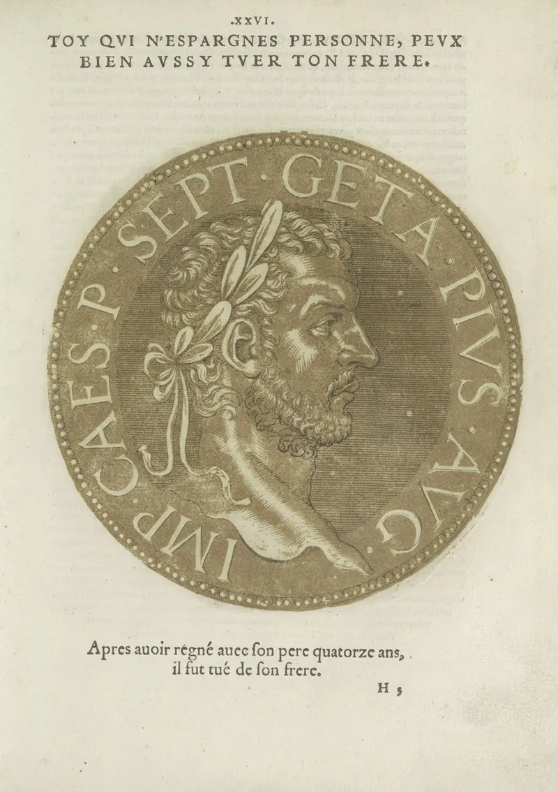 Emperor Geta Wall Art by Hubert Goltzius - High-Resolution Digital Print