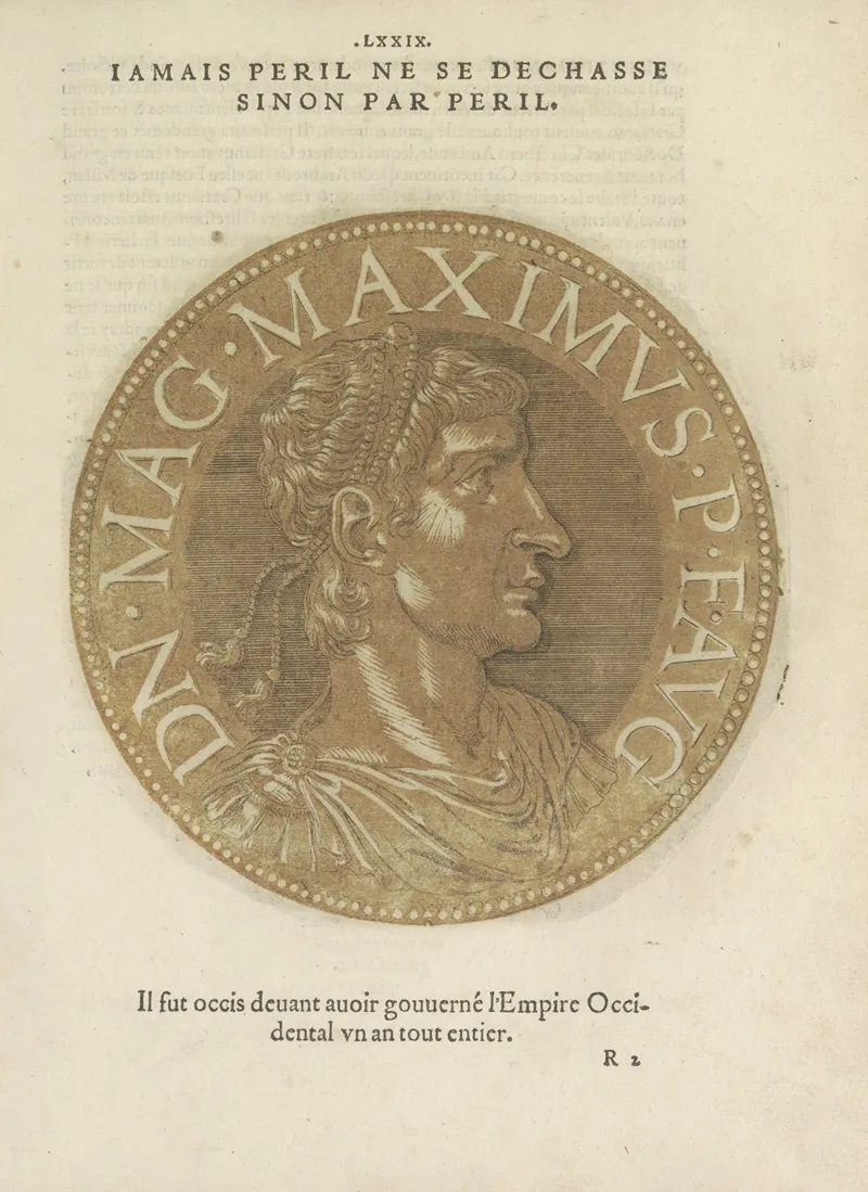 Emperor Magnus Maximus Wall Art by Hubert Goltzius - High-Resolution Digital Print