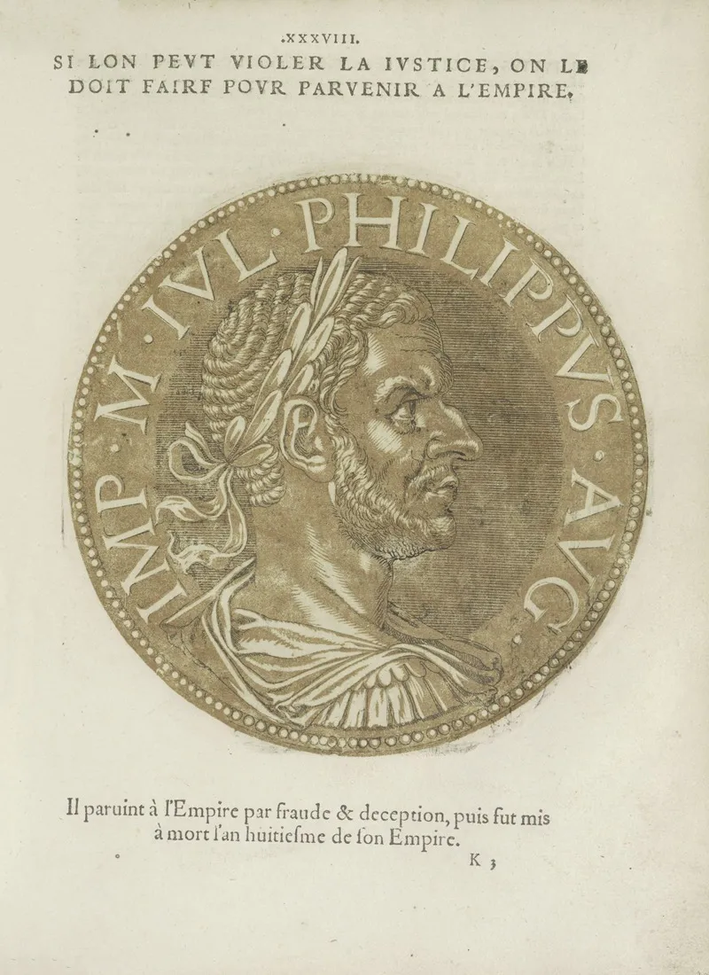 Emperor Philippus I Arabs Wall Art by Hubert Goltzius - High-Resolution Digital Print