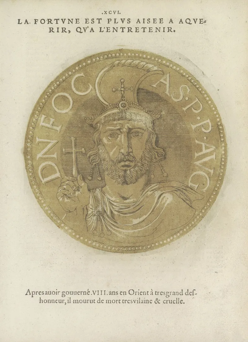 Emperor Phocas Wall Art by Hubert Goltzius - High-Resolution Digital Print