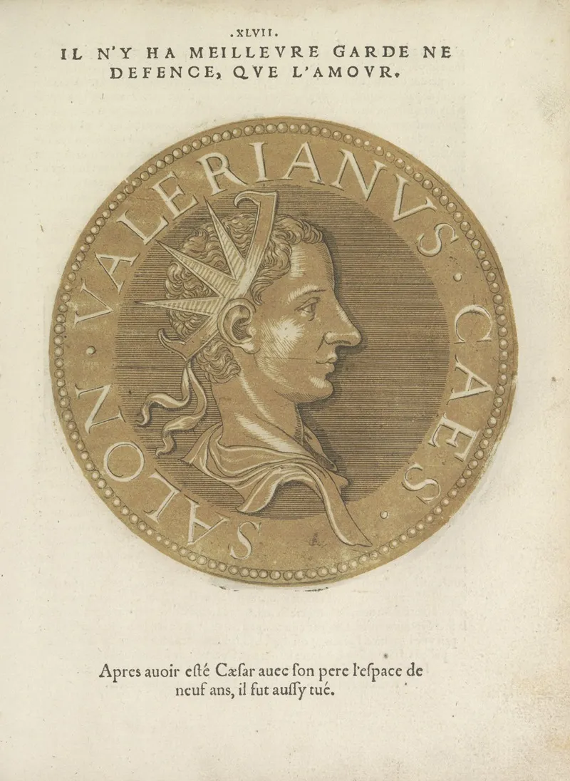 Emperor Salonius Wall Art by Hubert Goltzius - High-Resolution Digital Print