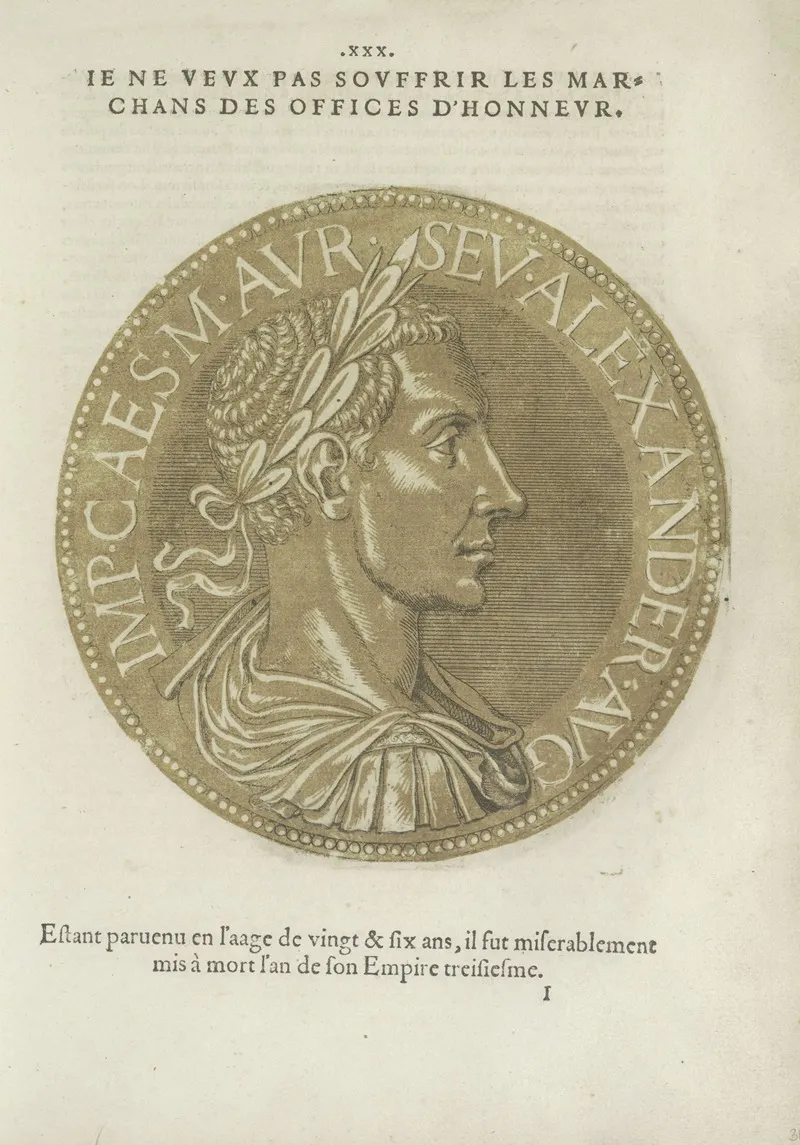 Emperor Severus Alexander Wall Art by Hubert Goltzius - High-Resolution Digital Print