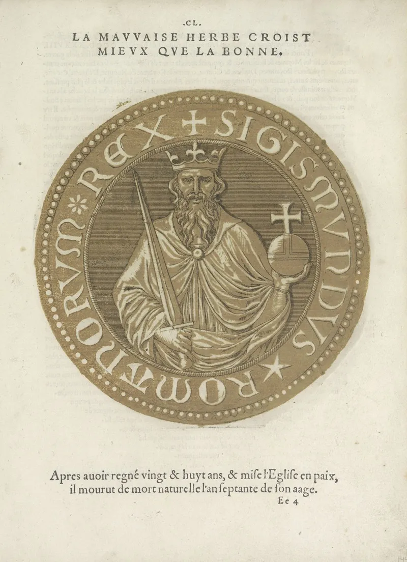 Emperor Sigismund Wall Art by Hubert Goltzius - High-Resolution Digital Print
