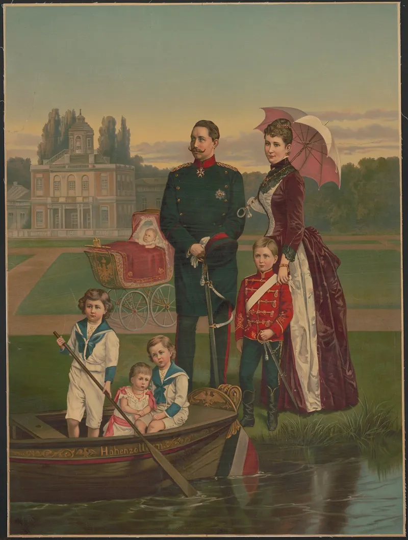 Emperor Wilhelm Ii And Family