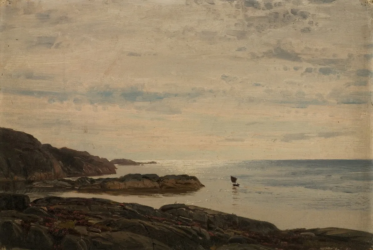 En Holme 2 Wall Art by Amaldus Nielsen - High-Resolution Digital Print