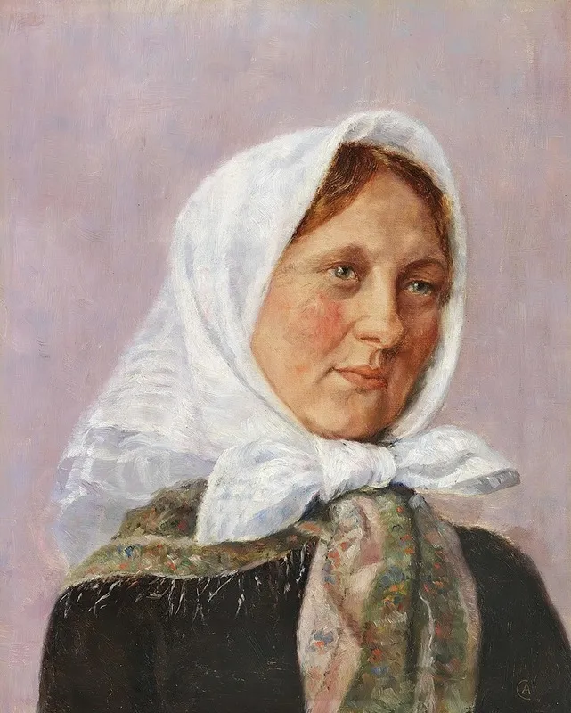 En Skagenspige Wall Art by Cilius Andersen - High-Resolution Digital Print