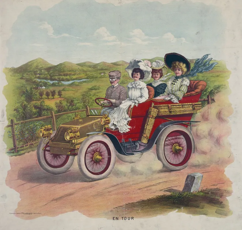 En Tour Wall Art by Vorenberg &amp; Co. - High-Resolution Digital Print
