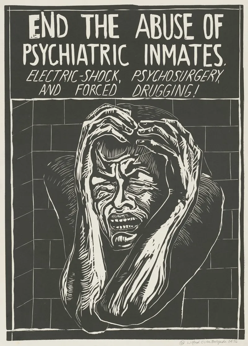 End The Abuse Of Psychiatric Inmates Wall Art by Rachael Romero - High-Resolution Digital Print