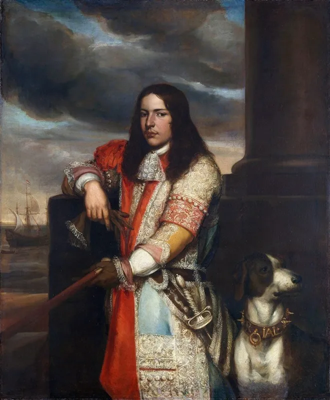 Engel De Ruyter 1649 83 Vice Admiralson Of Michiel Adriaensz De Ruyter Wall Art by Jan Andrea Lievens - High-Resolution Digital Print
