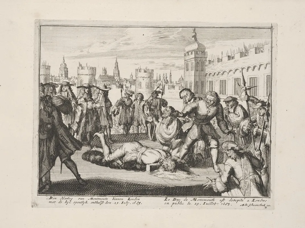 Engelants Schouwtoneel Le Theatre Dangleterre Pl 07 Wall Art by Pieter Pickaert - High-Resolution Digital Print
