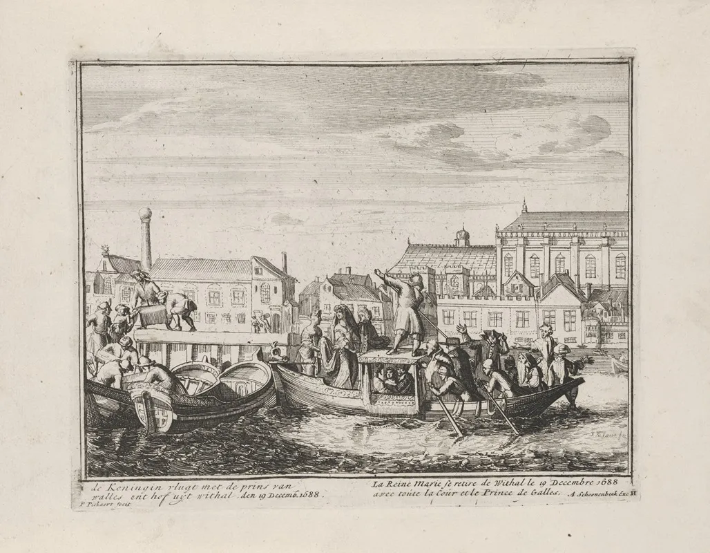 Engelants Schouwtoneel Le Theatre Dangleterre Pl 10 Wall Art by Pieter Pickaert - High-Resolution Digital Print