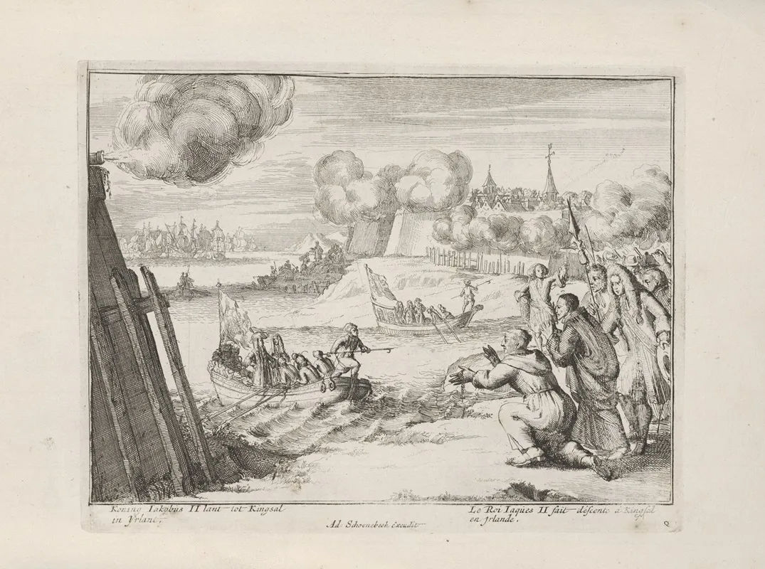 Engelants Schouwtoneel Le Theatre Dangleterre Pl 18 Wall Art by Pieter Pickaert - High-Resolution Digital Print