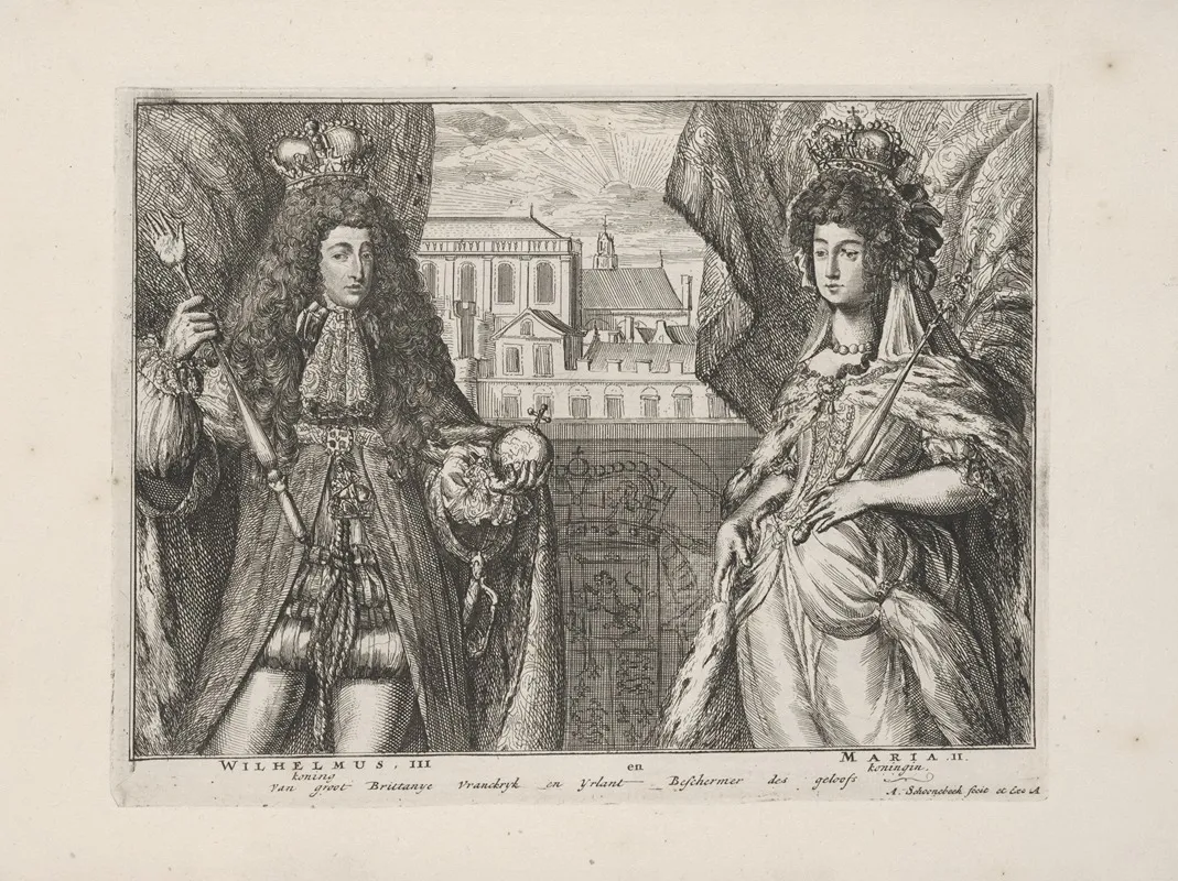 Engelants Schouwtoneel Le Theatre Dangleterre Pl 23 Wall Art by Pieter Pickaert - High-Resolution Digital Print