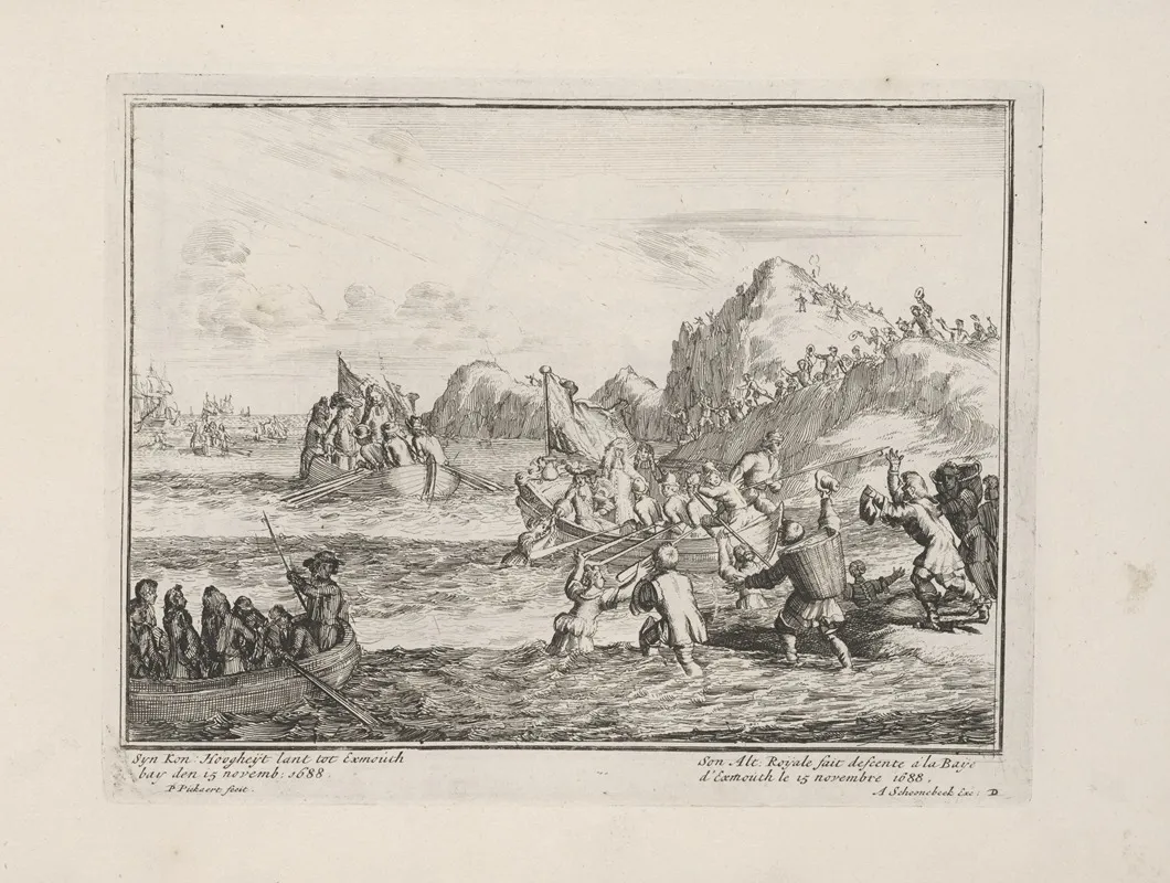 Engelants Schouwtoneel Le Theatre Dangleterre Pl 26 Wall Art by Pieter Pickaert - High-Resolution Digital Print