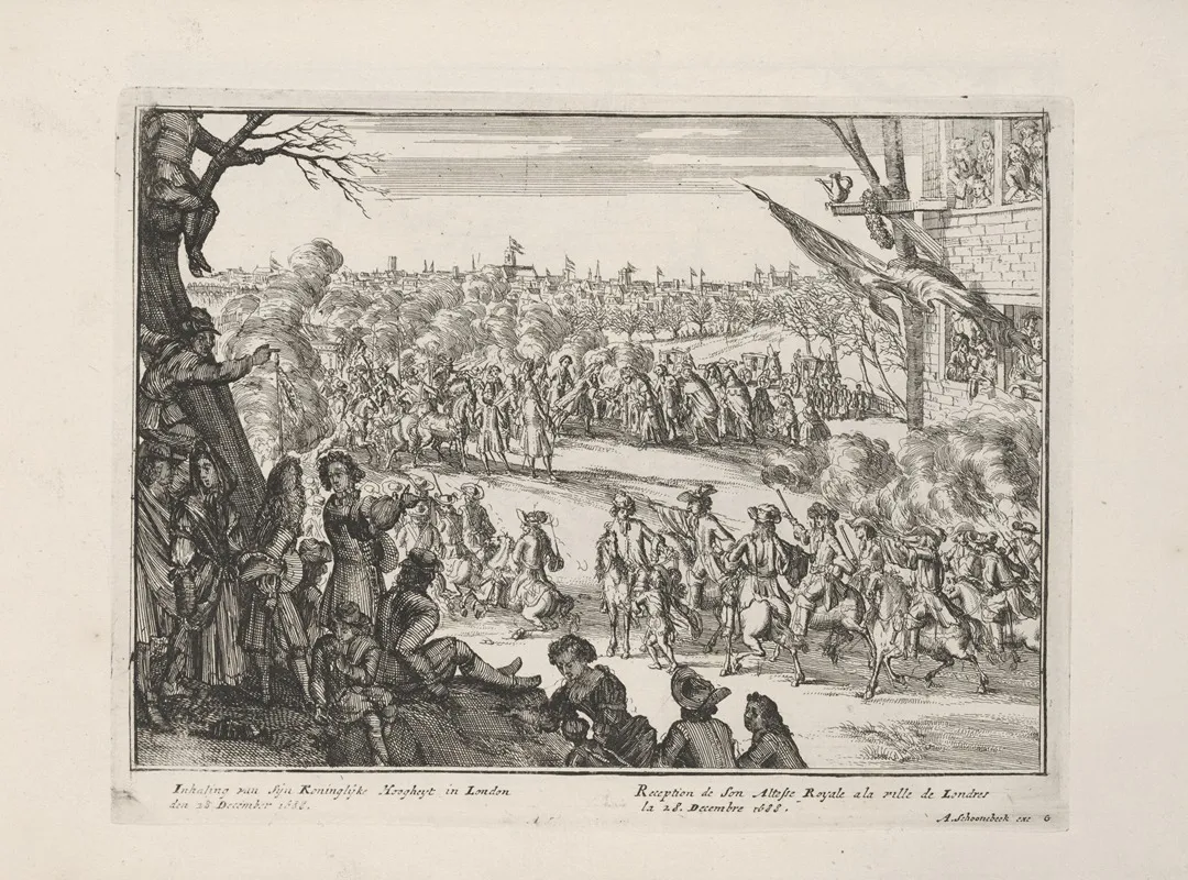 Engelants Schouwtoneel Le Theatre Dangleterre Pl 28 Wall Art by Pieter Pickaert - High-Resolution Digital Print