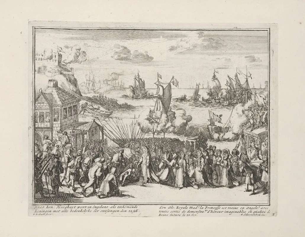 Engelants Schouwtoneel Le Theatre Dangleterre Pl 30 Wall Art by Pieter Pickaert - High-Resolution Digital Print