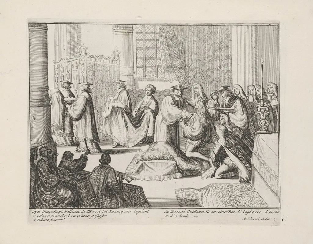 Engelants Schouwtoneel Le Theatre Dangleterre Pl 37 Wall Art by Pieter Pickaert - High-Resolution Digital Print