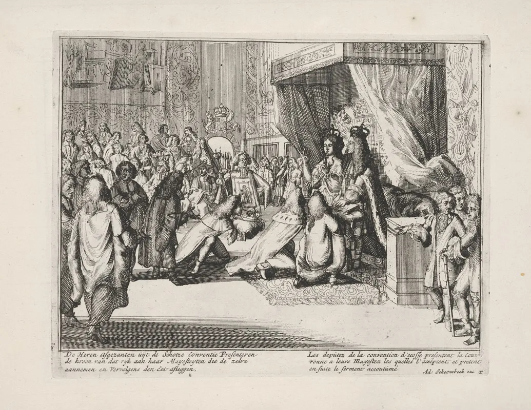 Engelants Schouwtoneel Le Theatre Dangleterre Pl 40 Wall Art by Pieter Pickaert - High-Resolution Digital Print