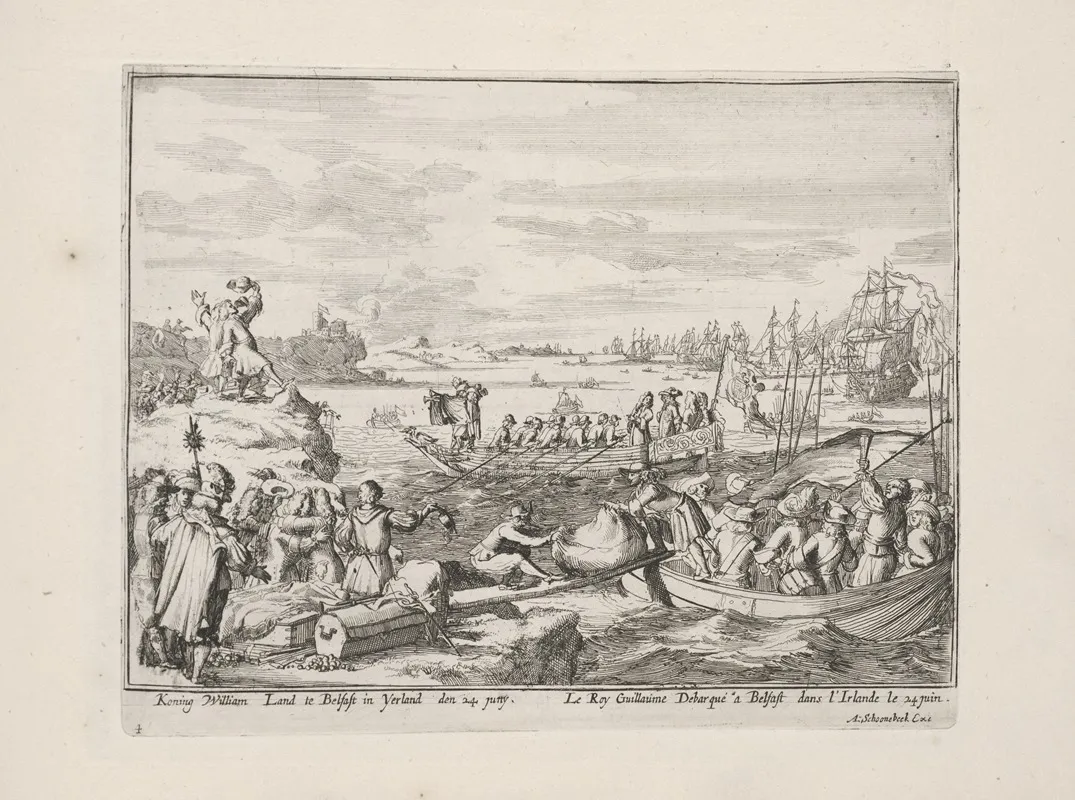 Engelants Schouwtoneel Le Theatre Dangleterre Pl 44 Wall Art by Pieter Pickaert - High-Resolution Digital Print