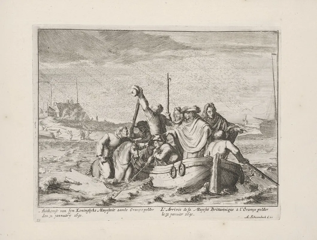 Engelants Schouwtoneel Le Theatre Dangleterre Pl 53 Wall Art by Pieter Pickaert - High-Resolution Digital Print