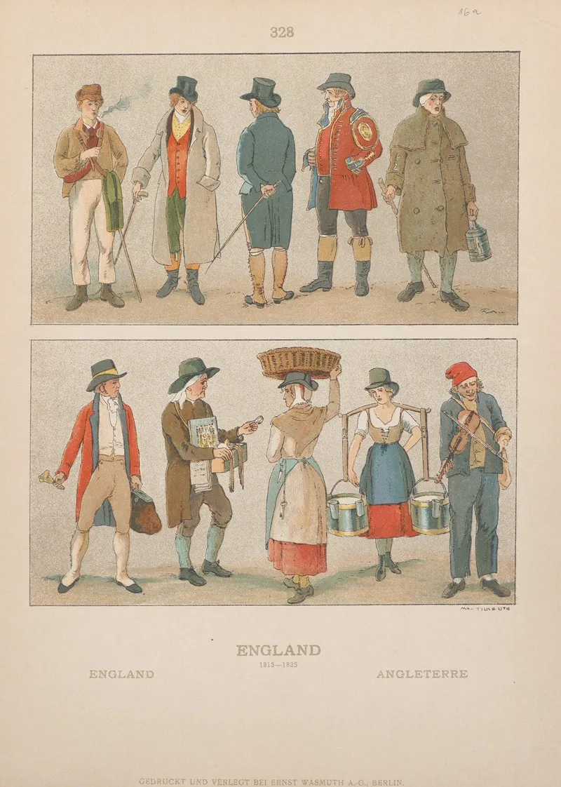 England 16 Wall Art by Adolf Rosenberg - High-Resolution Digital Print