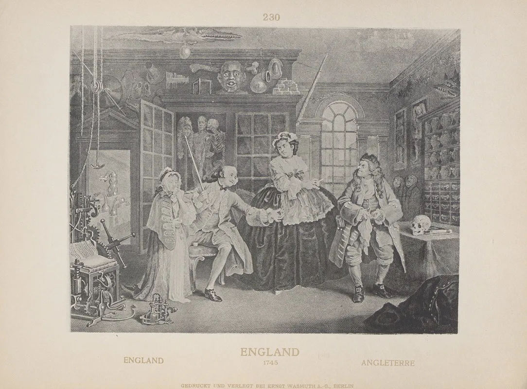 England 7 Wall Art by Adolf Rosenberg - High-Resolution Digital Print
