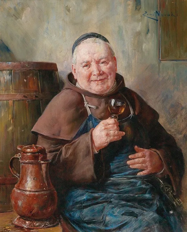 Enjoying His Break Wall Art by Ernst Nowak - High-Resolution Digital Print
