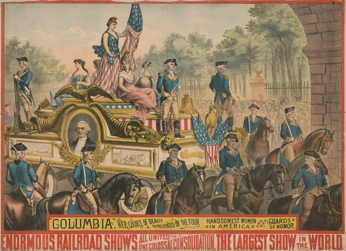 Enormous Railroad Shows All United In One Consolidation