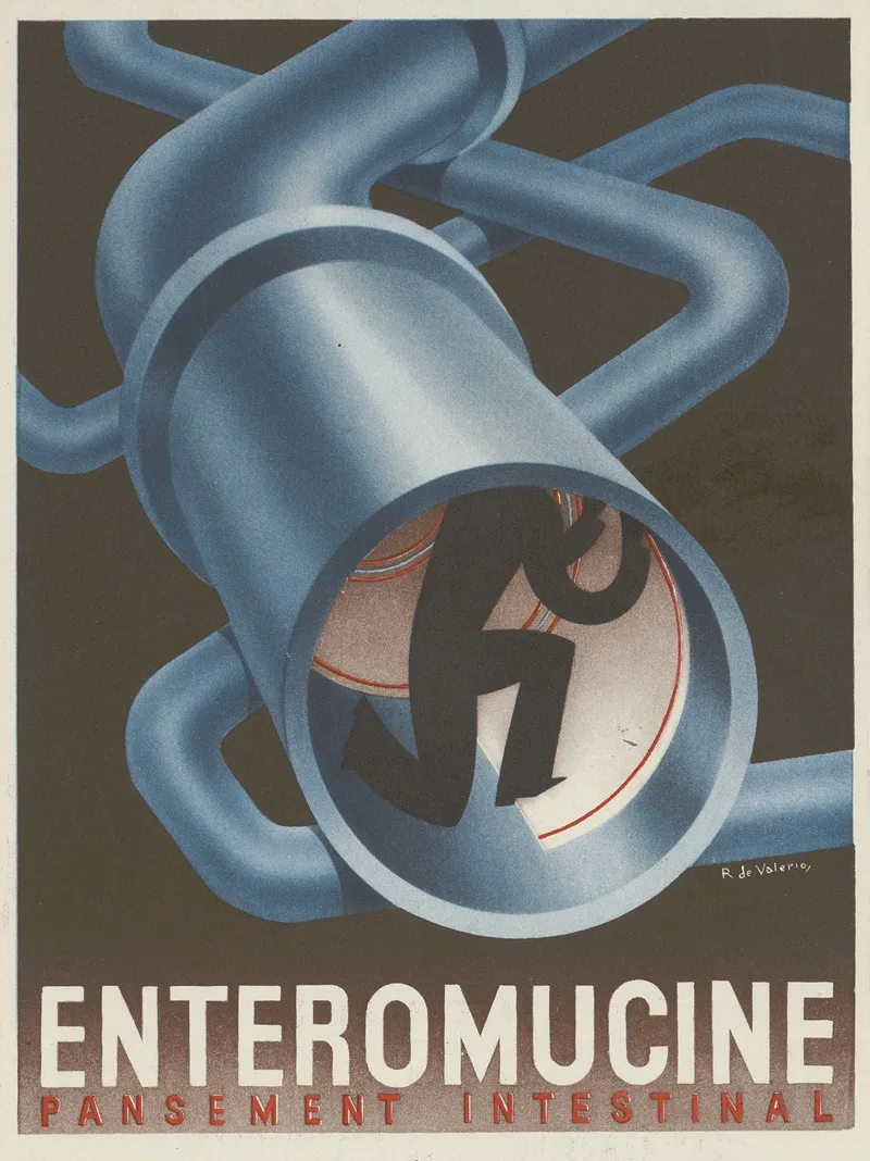 Enteromucine 2 Wall Art by Roger de Valerio - High-Resolution Digital Print