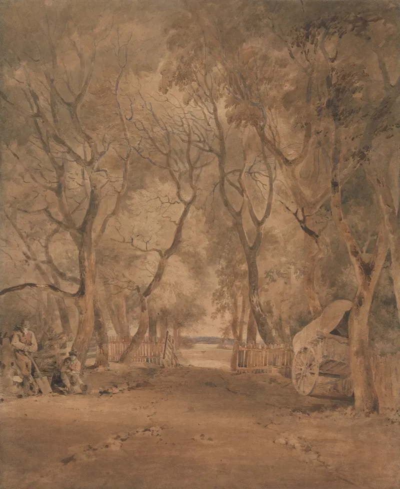 Entrance To Earlham Park Near Norwich