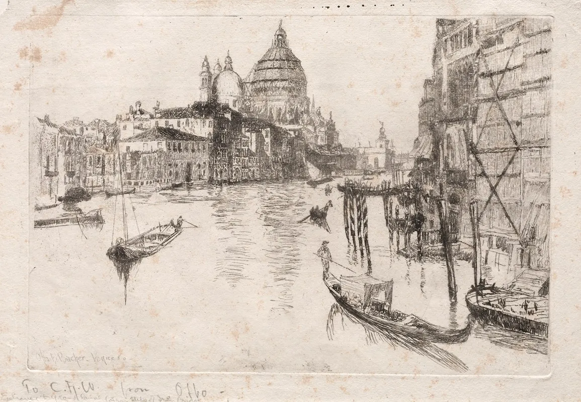 Entrance To Grand Canal