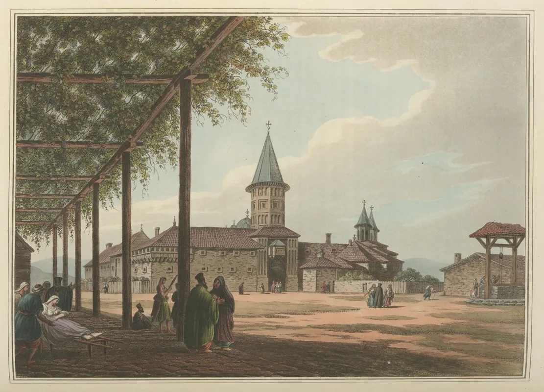 Entrance To The Convent Of St Mary