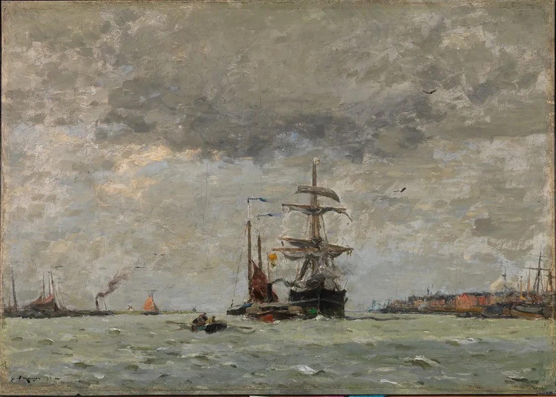 Entrance To The Harbor