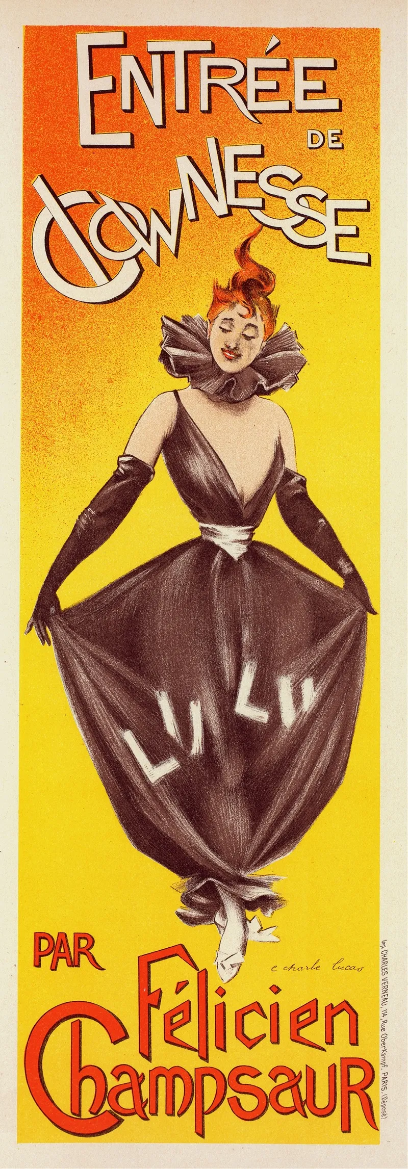 Entree De Clownesse Wall Art by Charles Lucas - High-Resolution Digital Print