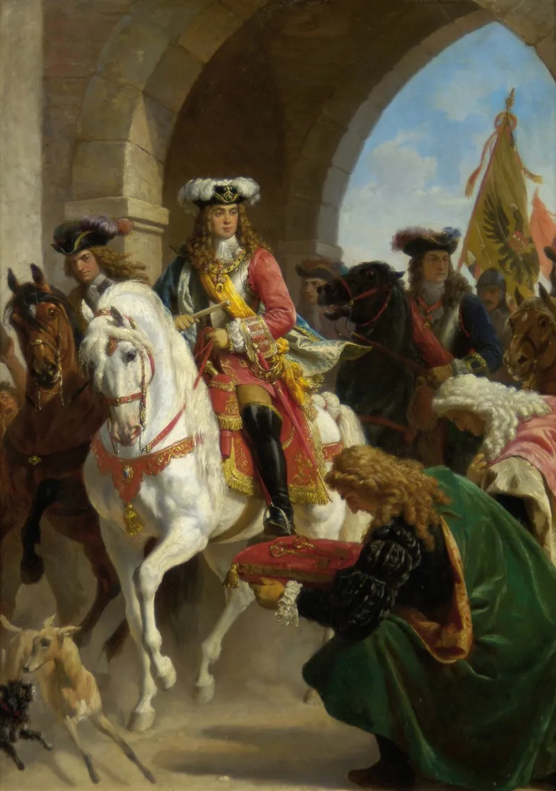 Entry Of Charles Iii In Madrid In 1710