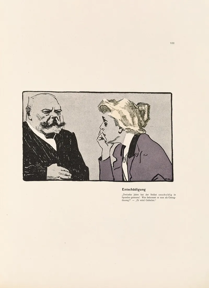 Entschadigung Wall Art by Eduard Thöny - High-Resolution Digital Print