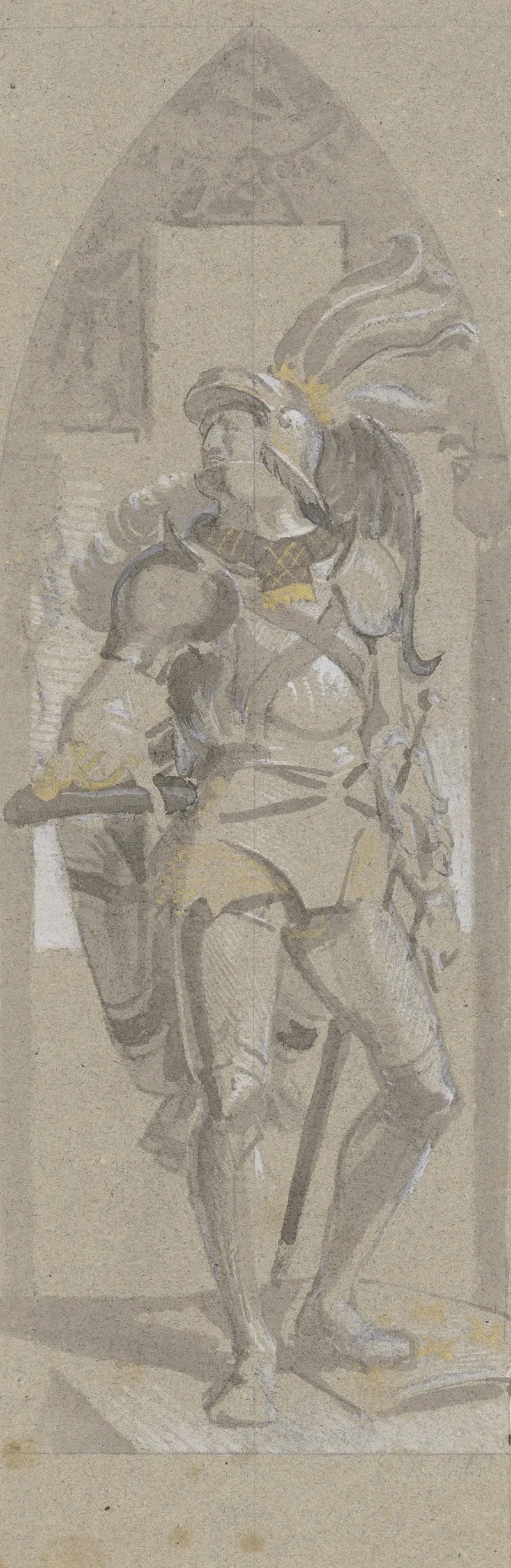 Entwurf Zum Bild Kaiser Maximilians I Im Frankfurter Romer