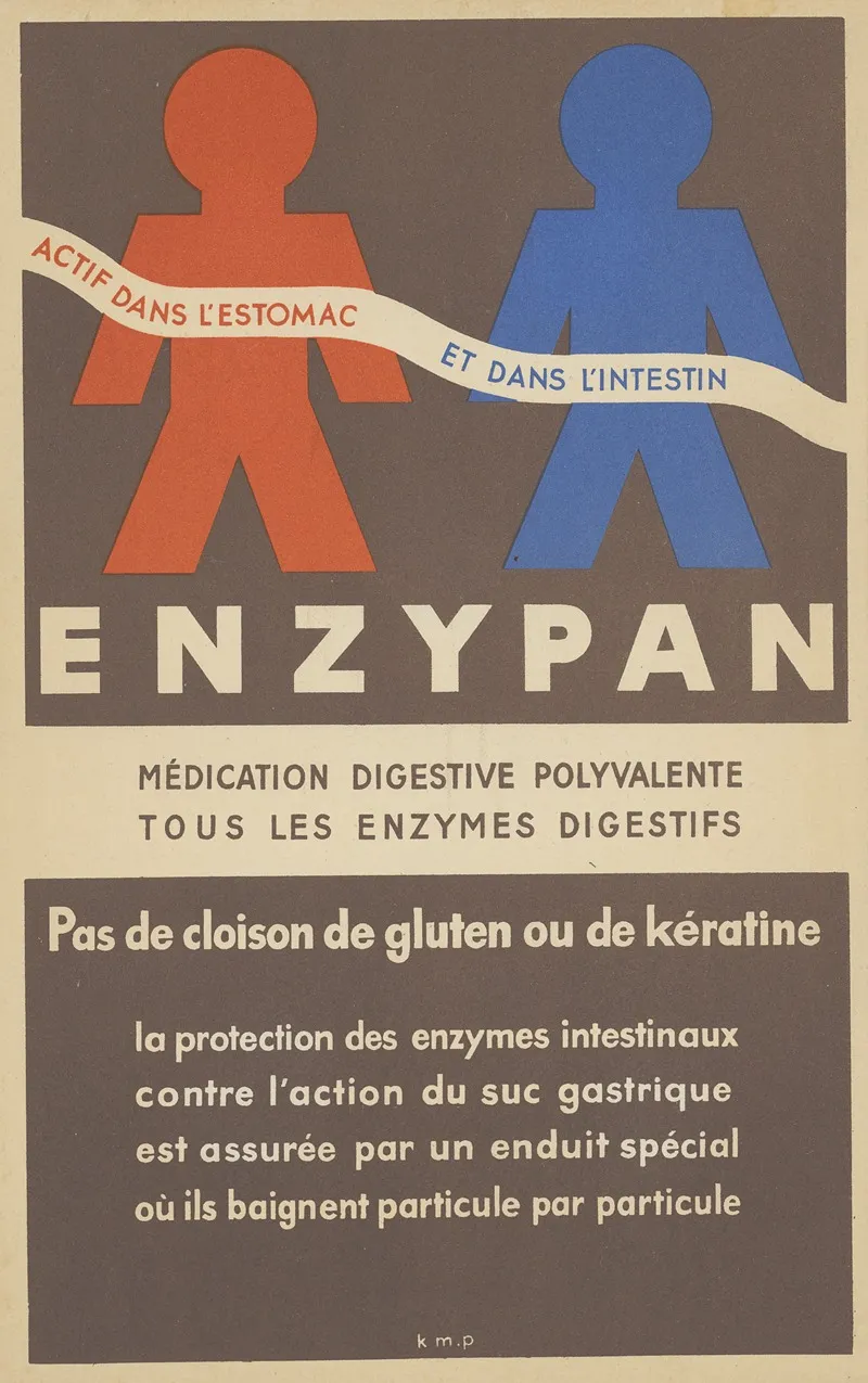 Enzypan 3 Wall Art by Laboratoires Norgan - High-Resolution Digital Print