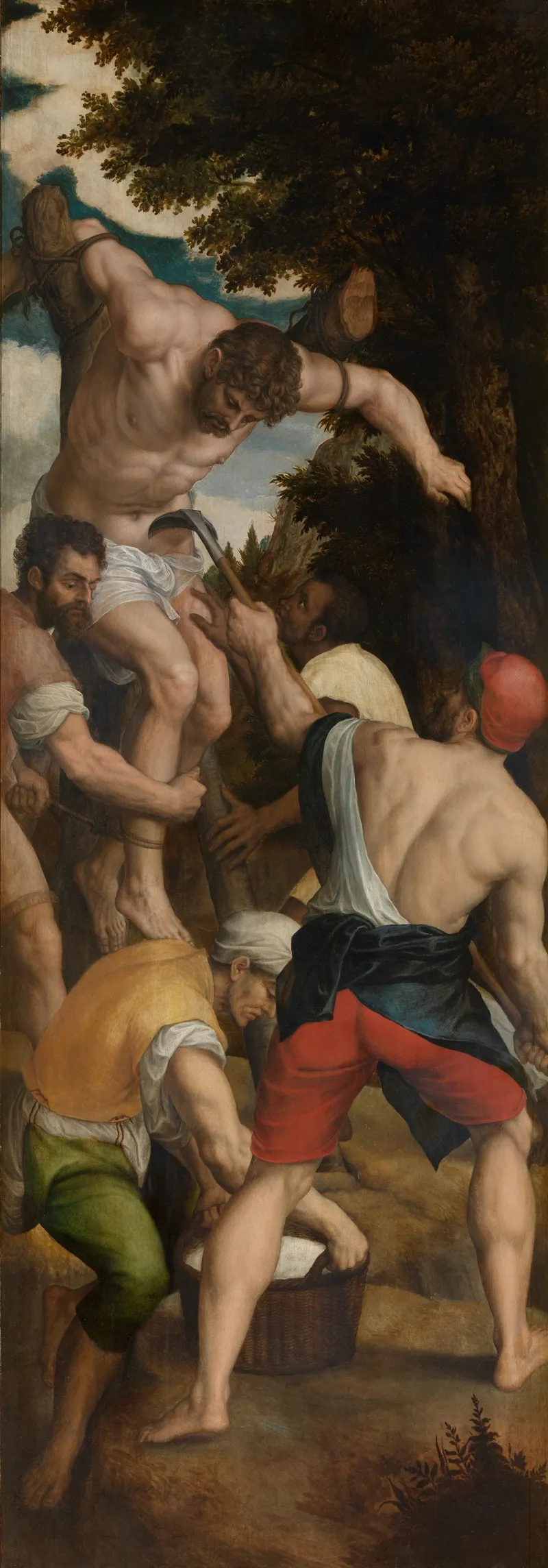 Episode From The Martyrdom Of St George Wall Art by Michiel Coxie - High-Resolution Digital Print
