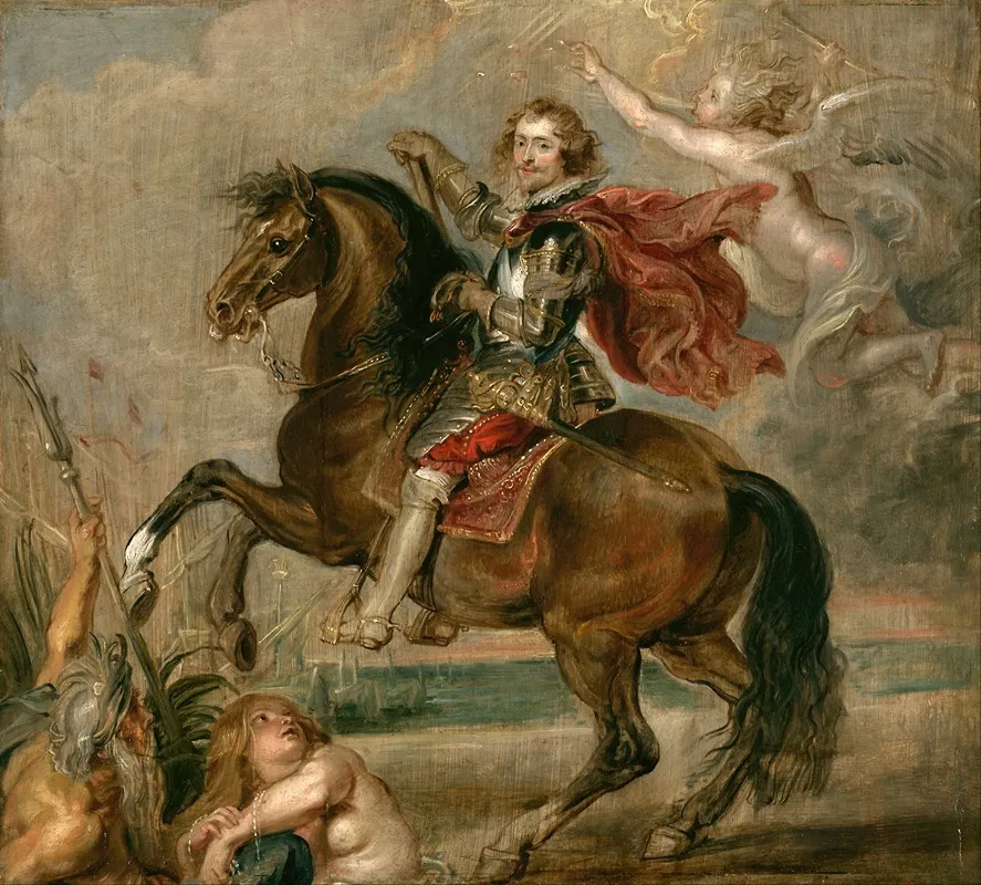 Equestrian Portrait Of The Duke Of Buckingham