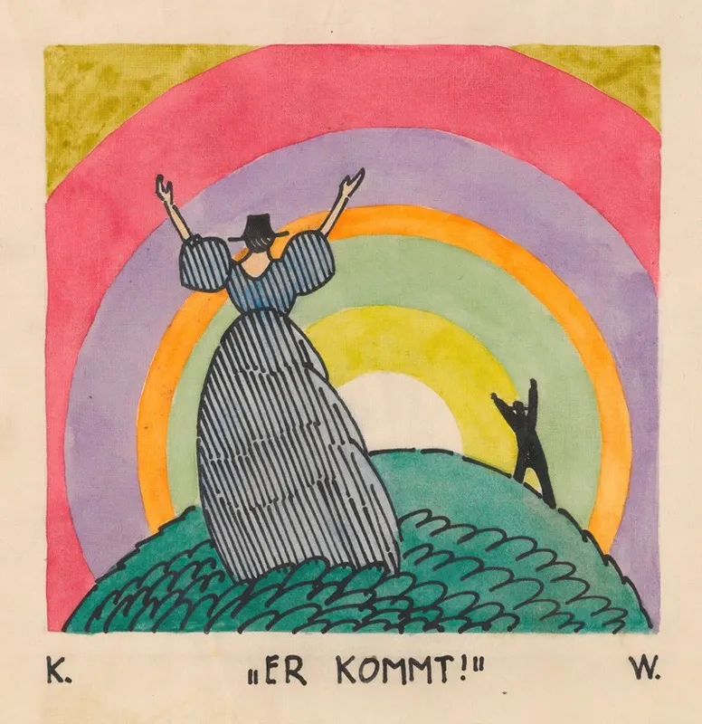 Er Kommt Wall Art by Karl Wiener - High-Resolution Digital Print