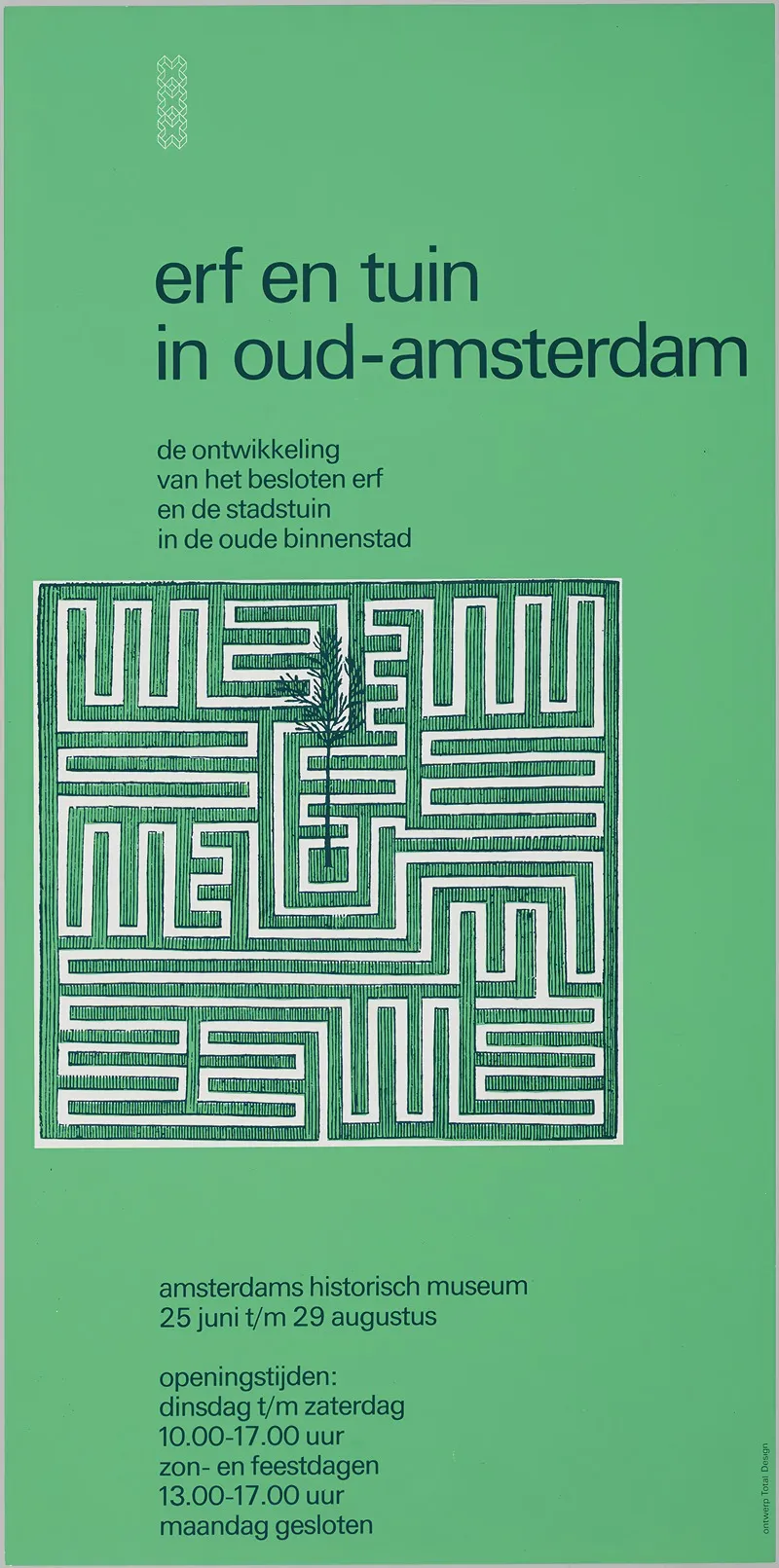 Erf En Tuin In Oud Amsterdam Wall Art by Kees Ruyter - High-Resolution Digital Print