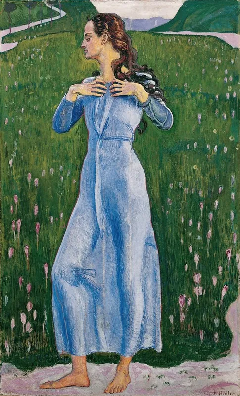 Ergriffenheit Wall Art by Ferdinand Hodler - High-Resolution Digital Print