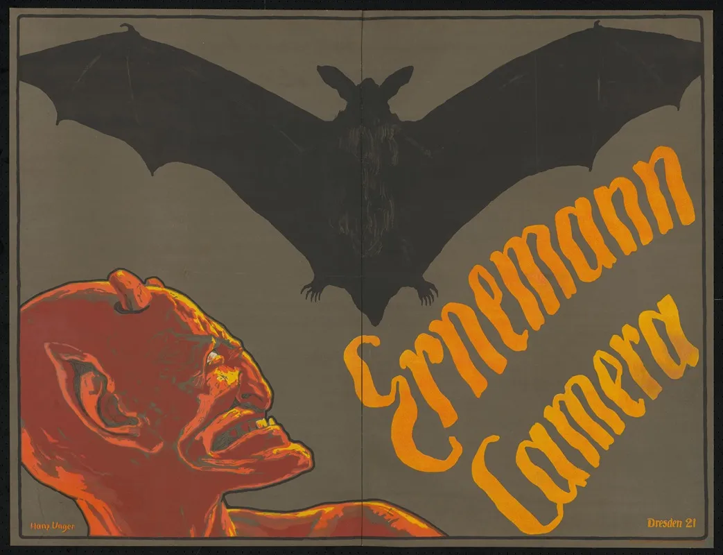 Ernemann Camera Wall Art by Hans Unger - High-Resolution Digital Print
