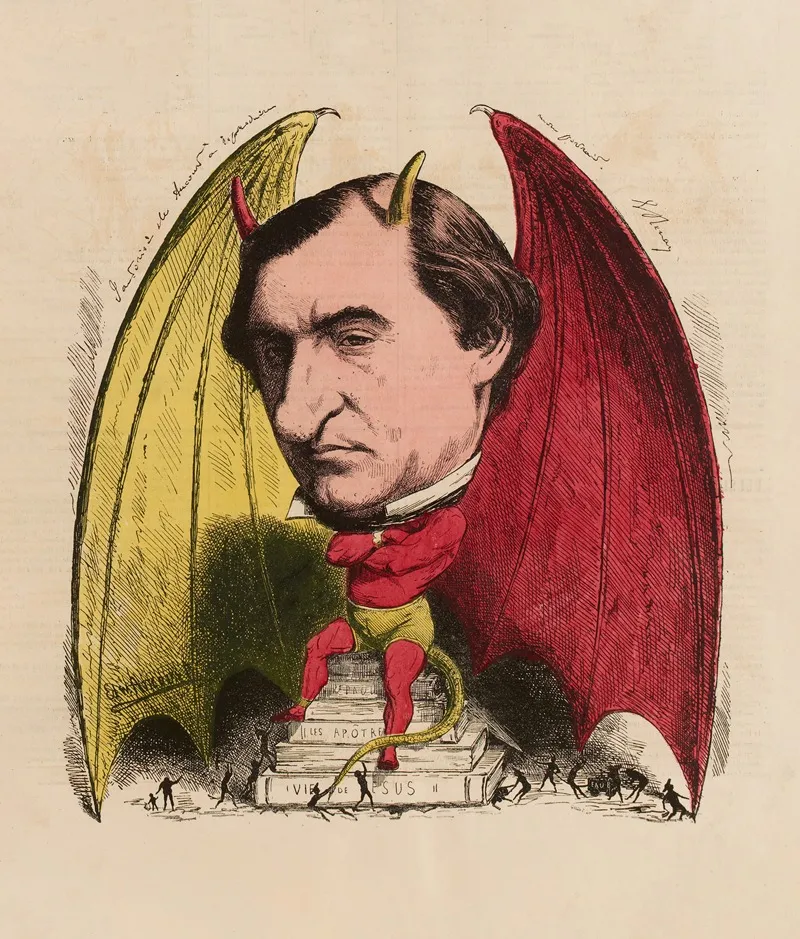 Ernest Renan 2 Wall Art by Edward Ancourt - High-Resolution Digital Print