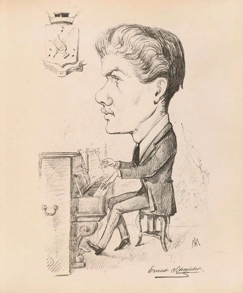 Ernest Schmieder Wall Art by Joseph Mollard - High-Resolution Digital Print
