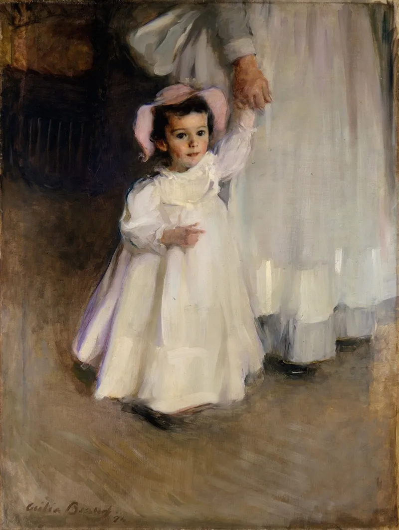 Ernesta Child With Nurse