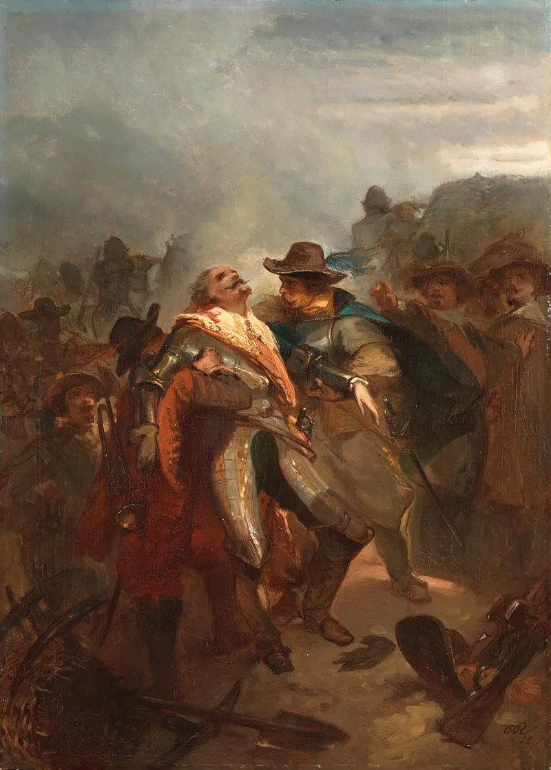 Ernst Casimir Dies Near Roermond Anno 1632
