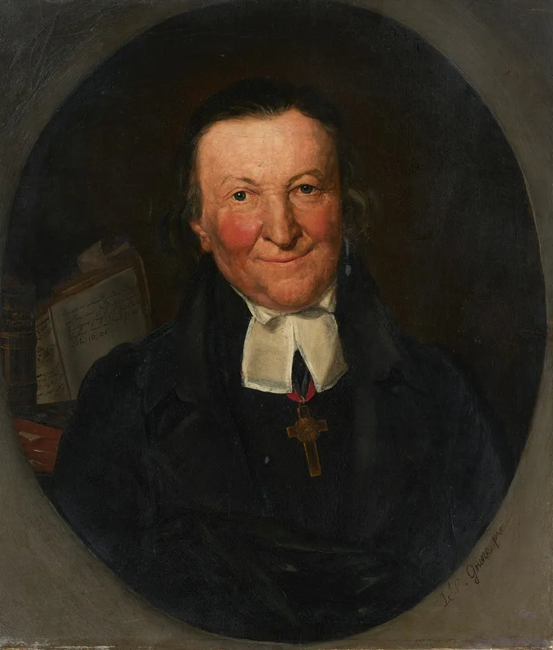 Ernst Daniel Bursy Wall Art by Johann Samuel Grune - High-Resolution Digital Print