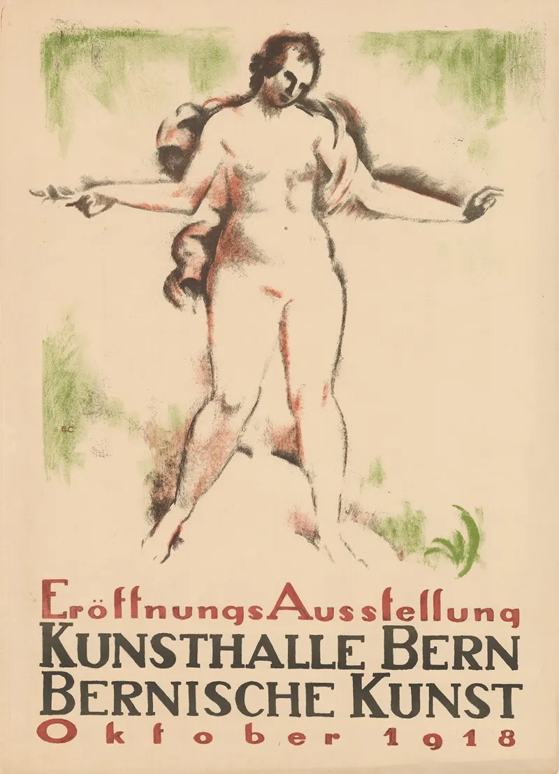Eroffnungsausstellung Kunsthalle Bern Bernische Kunst Oktober 1918